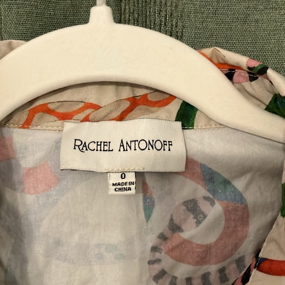 NWOT Rachel Antonoff snake print dress - Picture 3 of 4